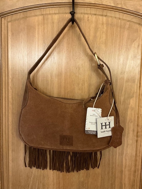 Haute Hippie Handbags - New Haute Hippie Suede w/Fringe